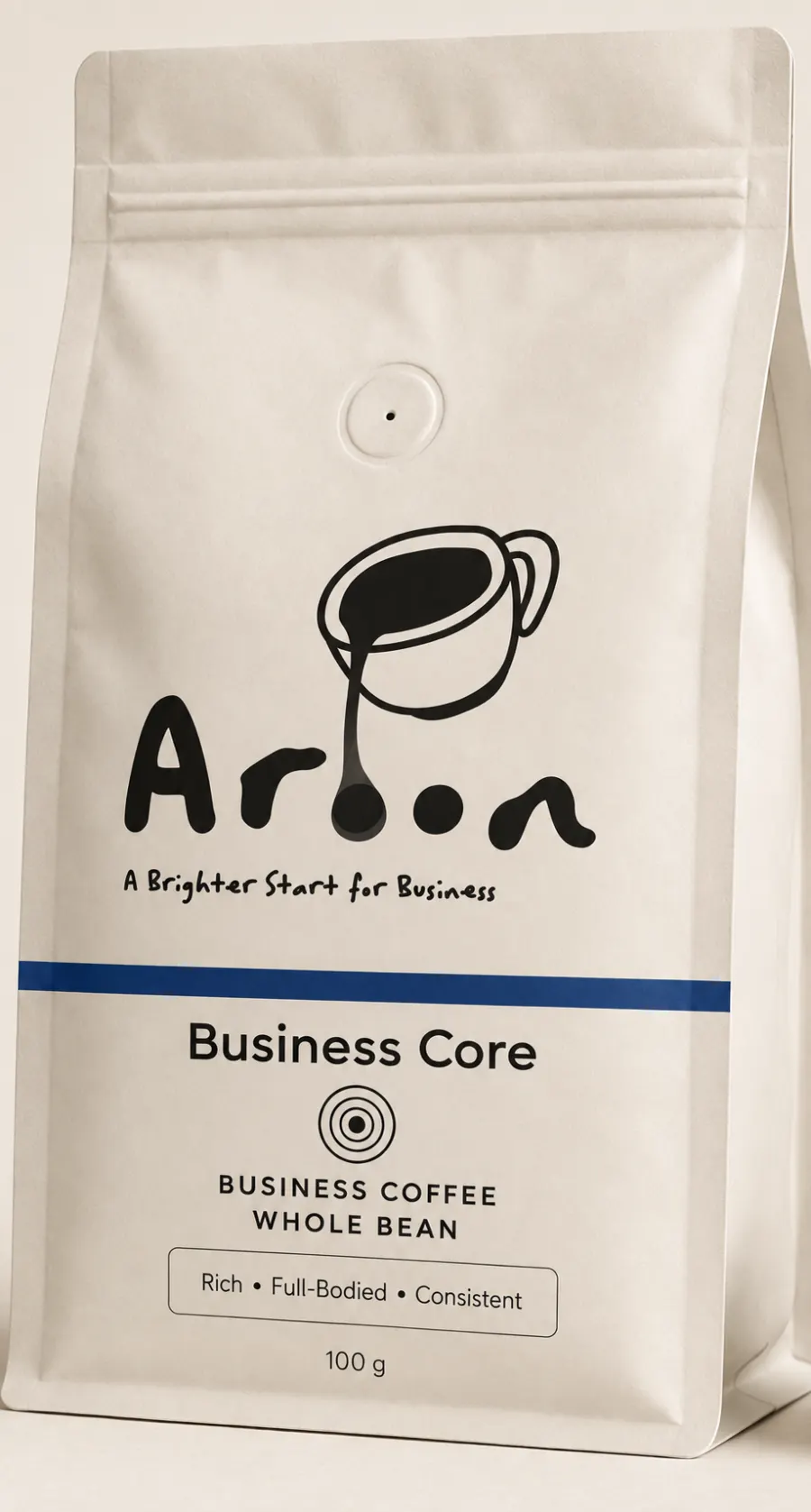 AROON Business Core — whole bean coffee bag