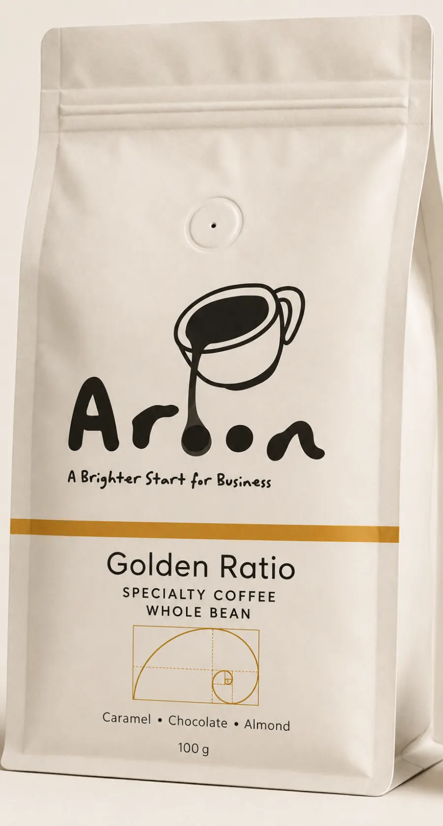 AROON Golden Ratio — whole bean coffee bag